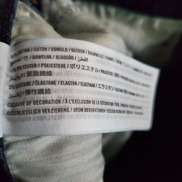 Abercrombie & Fitch Jeans Womens Size 6R Blue Ultra High Rise Super Skinny Denim - Picture 3 of 12